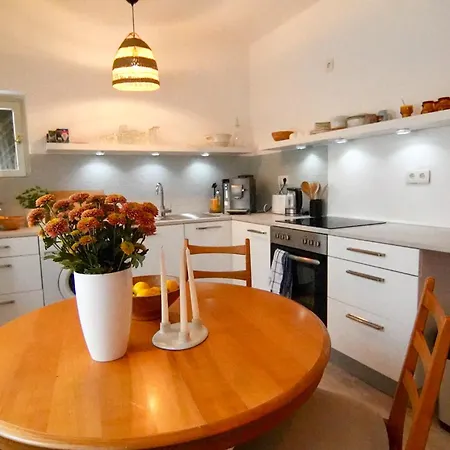 Διαμέρισμα Beheizter Whirlpool Und Panoramafenster Vom Bett Ins Gruene! *