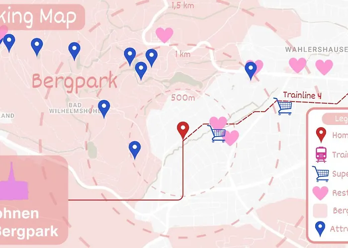Beheizter Whirlpool Und Panoramafenster Vom Bett Ins Gruene! Kassel