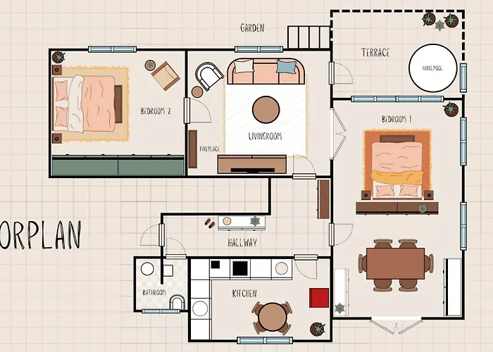 Beheizter Whirlpool Und Panoramafenster Vom Bett Ins Gruene! Apartment *